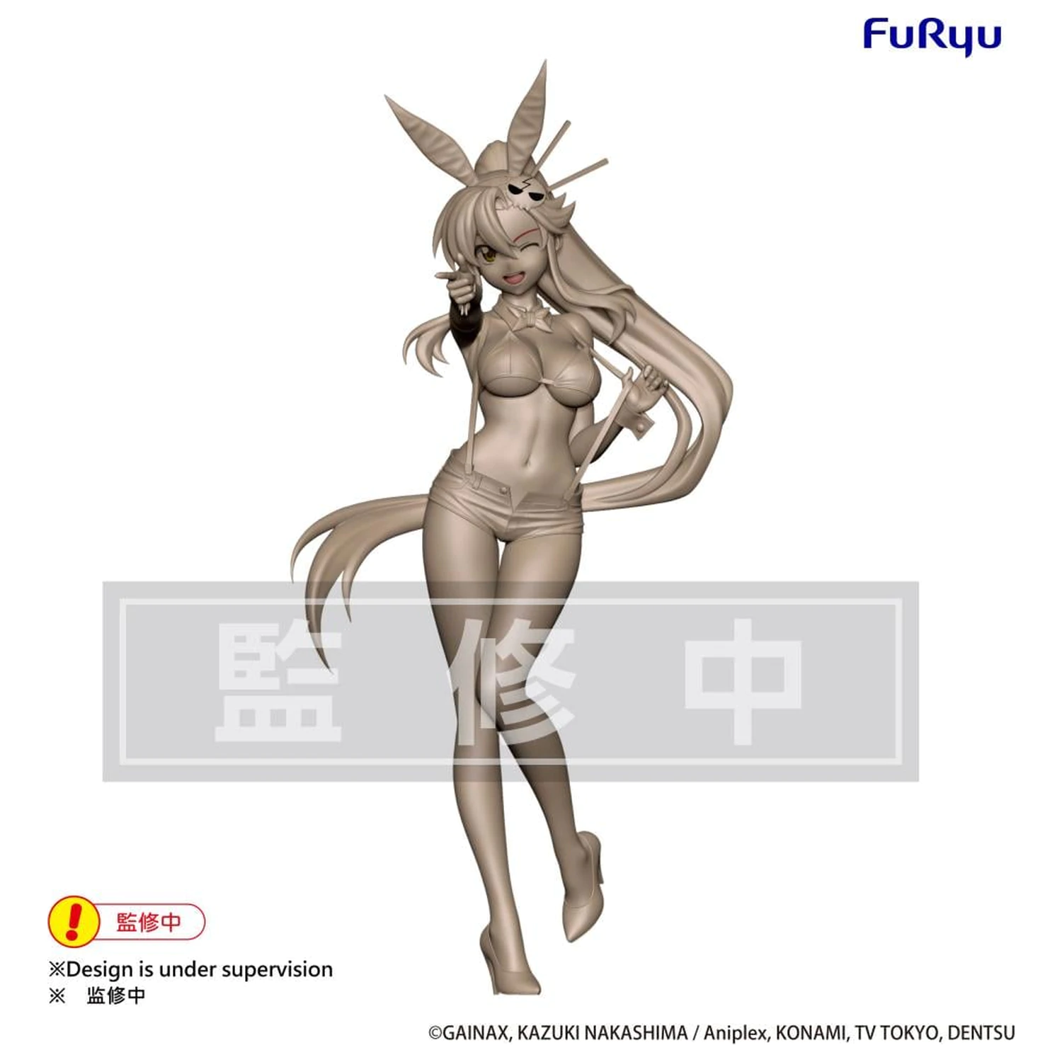 Gurren Lagann Yoko Statue Bicute Bunnies 28cm product photo