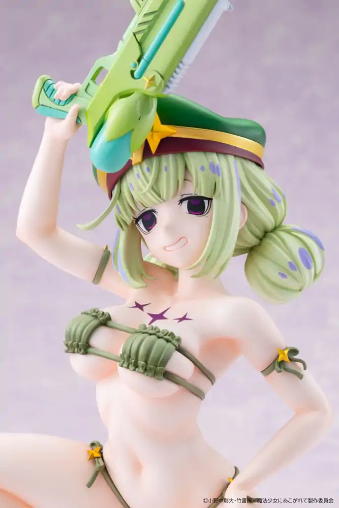 Gushing over Magical Girls Statue 1/6 Leoparde Swimsuit Ver. 22 cm  product photo