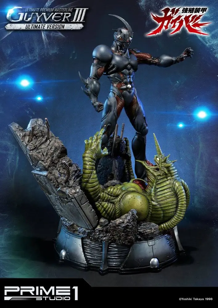 Guyver The Bioboosted Armor Statue &amp; Bust Guyver III Ultimate Edition Set product photo