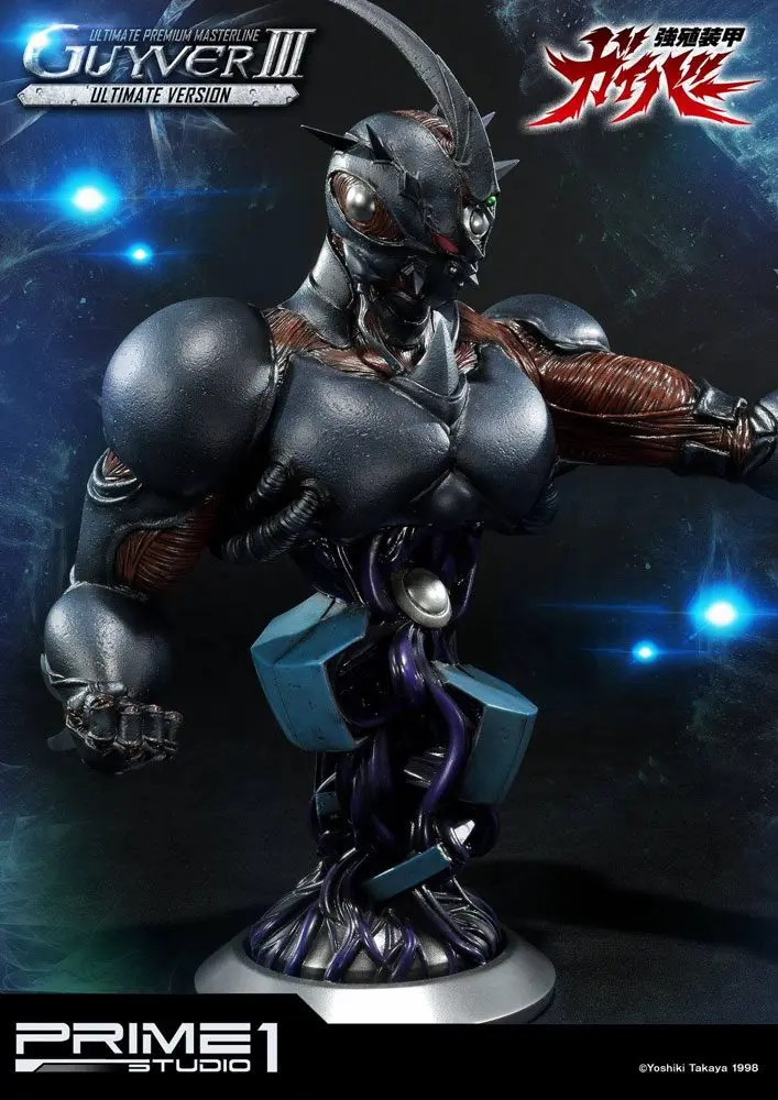 Guyver The Bioboosted Armor Statue &amp; Bust Guyver III Ultimate Edition Set product photo