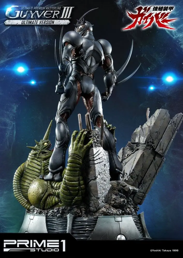 Guyver The Bioboosted Armor Statue &amp; Bust Guyver III Ultimate Edition Set product photo