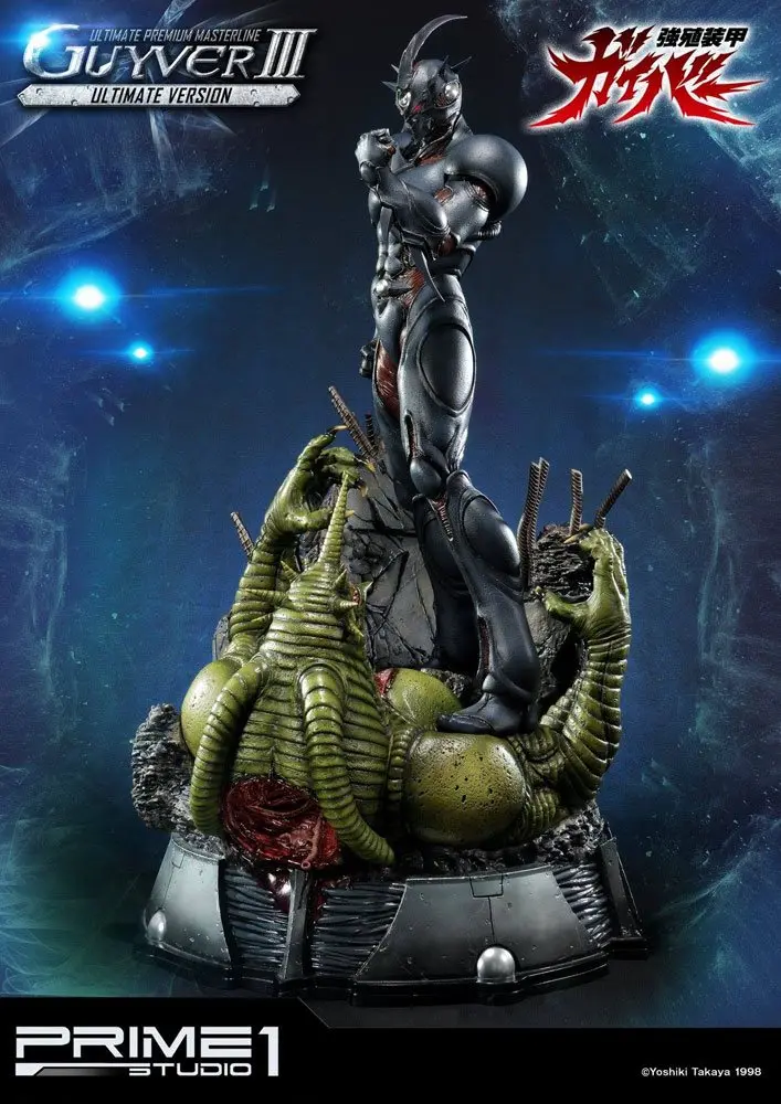 Guyver The Bioboosted Armor Statue &amp; Bust Guyver III Ultimate Edition Set product photo