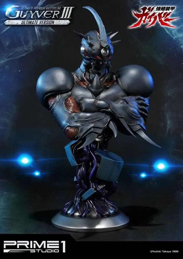 Guyver The Bioboosted Armor Statue &amp; Bust Guyver III Ultimate Edition Set product photo