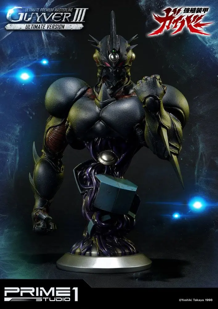 Guyver The Bioboosted Armor Statue &amp; Bust Guyver III Ultimate Edition Set product photo