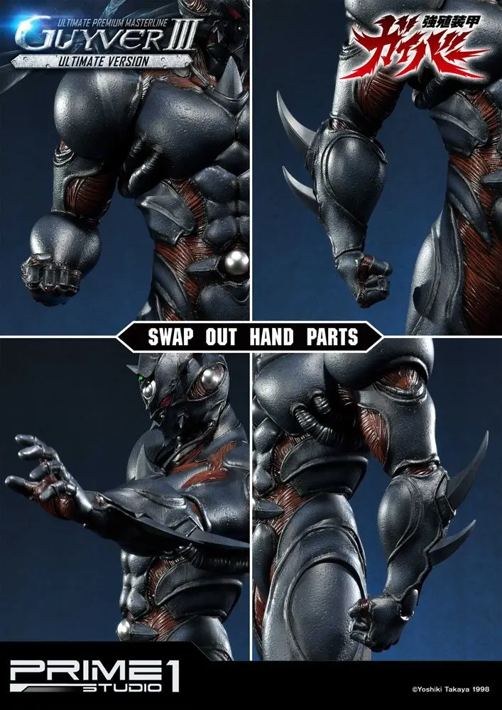 Guyver The Bioboosted Armor Statue &amp; Bust Guyver III Ultimate Edition Set product photo