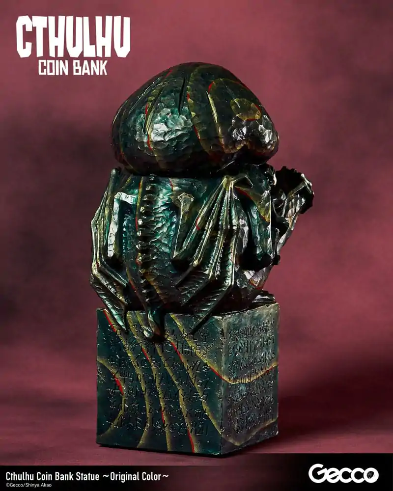 H.P. Lovecraft Cthulhu Mythos Coin Bank Statue Cthulhu (Original Color) 24 cm product photo