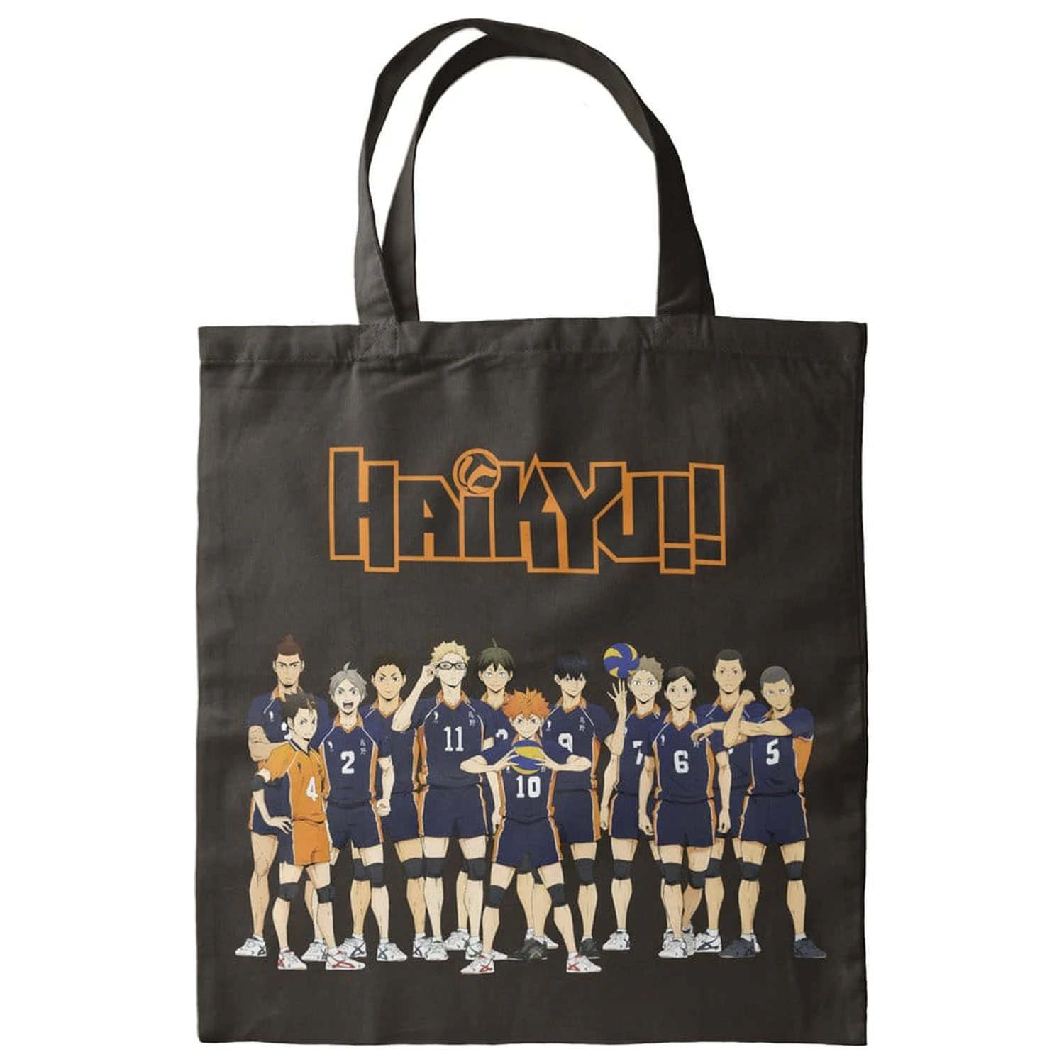 Tote Bag Haikyu Black 40 x 35 cm product photo