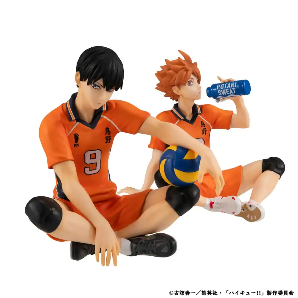 Haikyu!! G.E.M. Series PVC Statue Atsumu Tobio Kageyama Second Uniform Ver. Palm Size 9 cm product photo