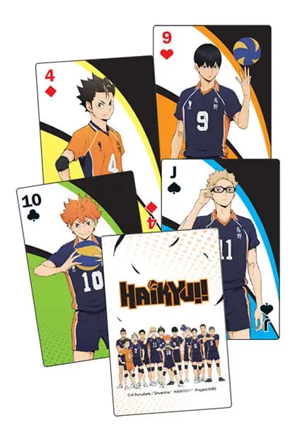 Haikyu!! Playing Cards Group Season 4 termékfotó