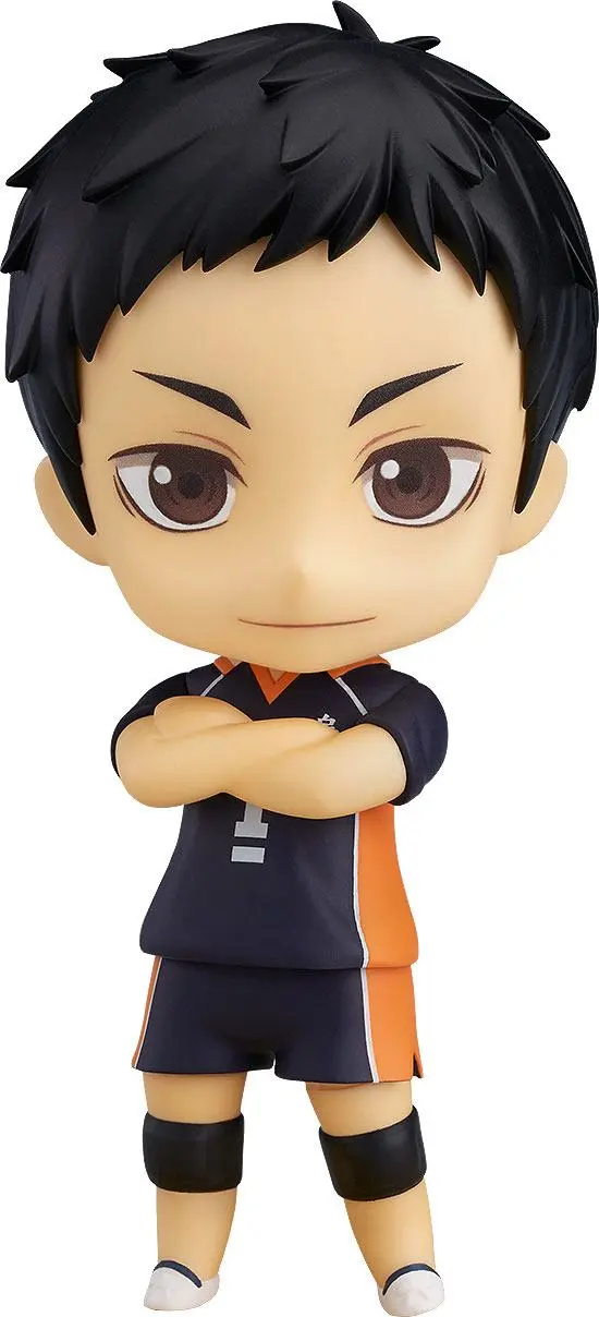 Haikyu!! Karasuno VS Shiratorizawa Academy Nendoroid Action Figure Daichi Sawamura 10 cm product photo