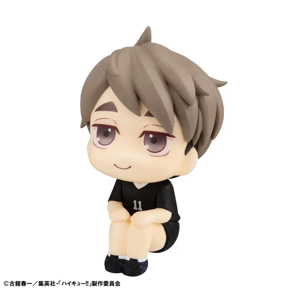 Haikyu!! Look Up PVC Statues Atsumu Miya &amp; Osamu Miya Uniform Ver. 11 cm (with gift) product photo