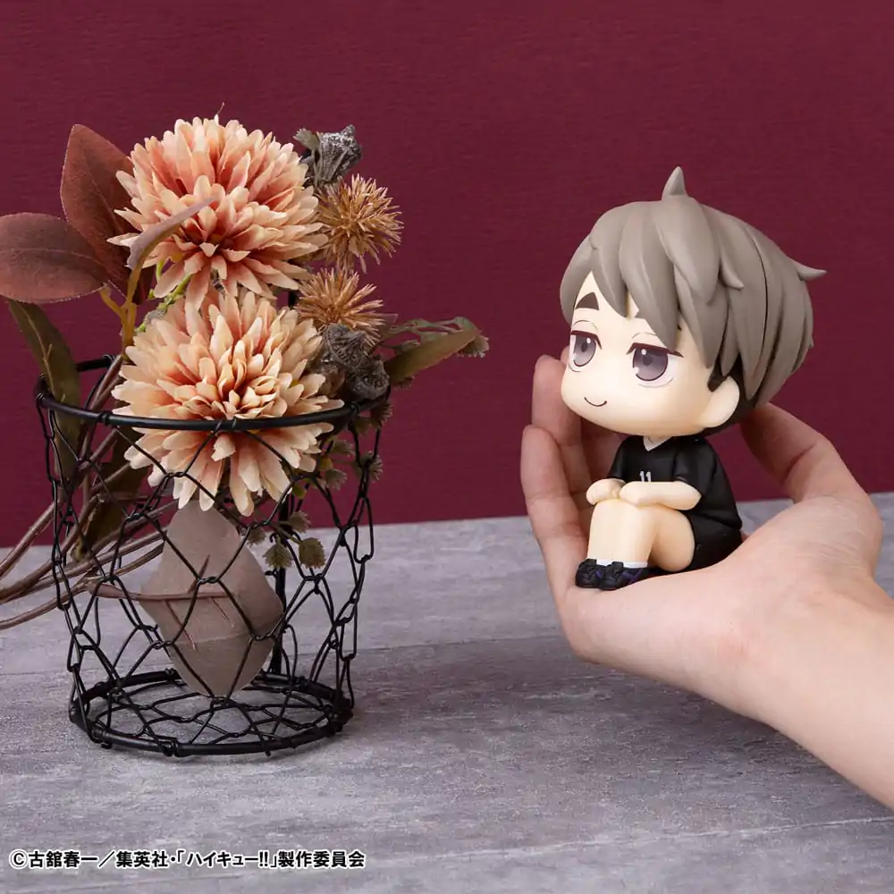 Haikyu!! Look Up PVC Statues Atsumu Miya &amp; Osamu Miya Uniform Ver. 11 cm (with gift) product photo