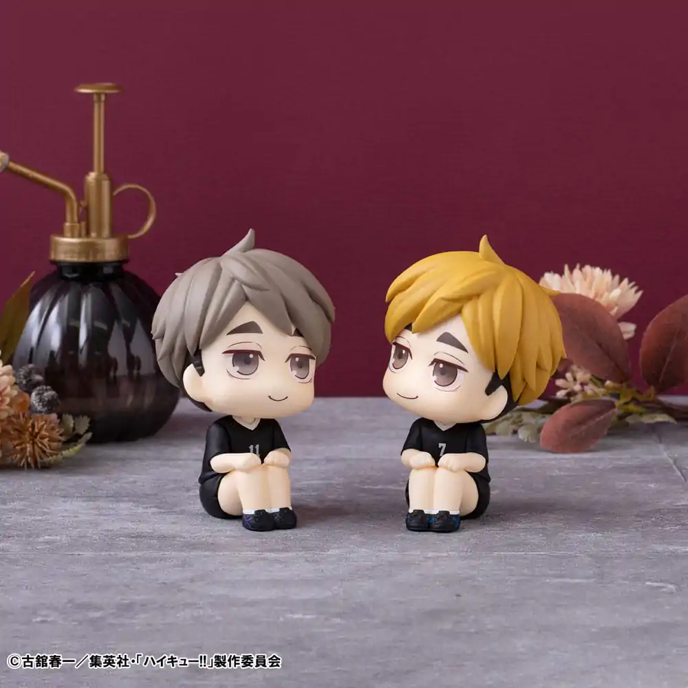 Haikyu!! Look Up PVC Statues Atsumu Miya &amp; Osamu Miya Uniform Ver. 11 cm (with gift) product photo
