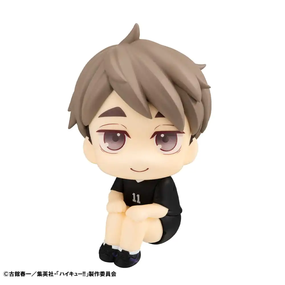 Haikyu!! Look Up PVC Statues Atsumu Miya &amp; Osamu Miya Uniform Ver. 11 cm (with gift) product photo