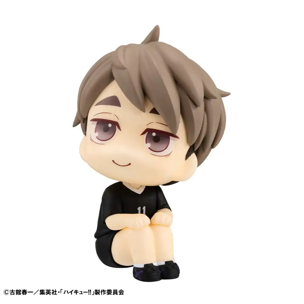 Haikyu!! Look Up PVC Statues Atsumu Miya &amp; Osamu Miya Uniform Ver. 11 cm (with gift) product photo