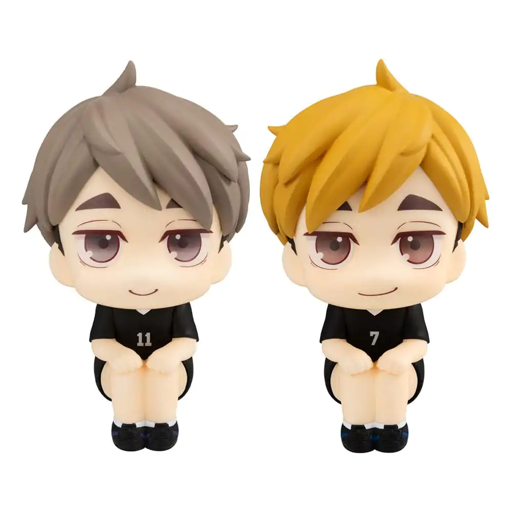 Haikyu!! Look Up PVC Statues Atsumu Miya &amp; Osamu Miya Uniform Ver. 11 cm (with gift) product photo