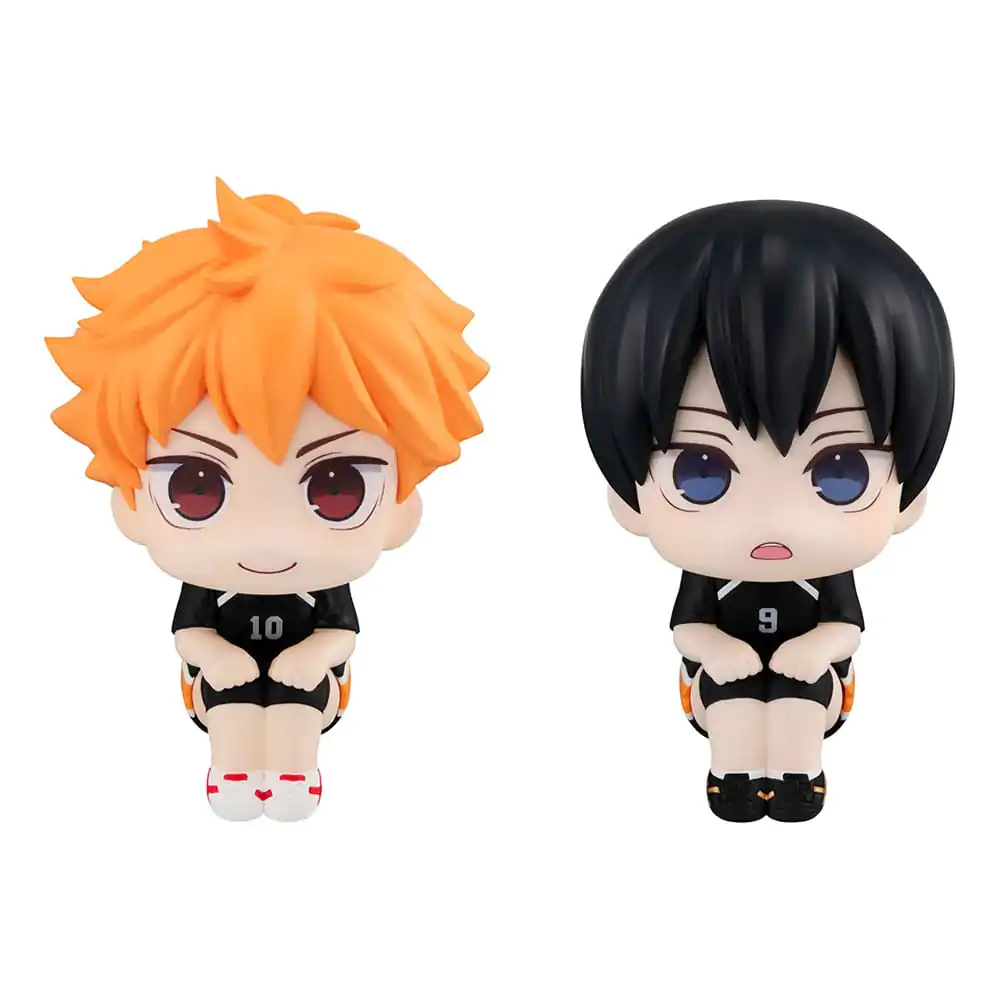 Haikyu!! Look Up PVC Statue Hinata Uniform Ver. &amp; Tobio Kageyama Uniform Ver. 11 cm (with gift) product photo