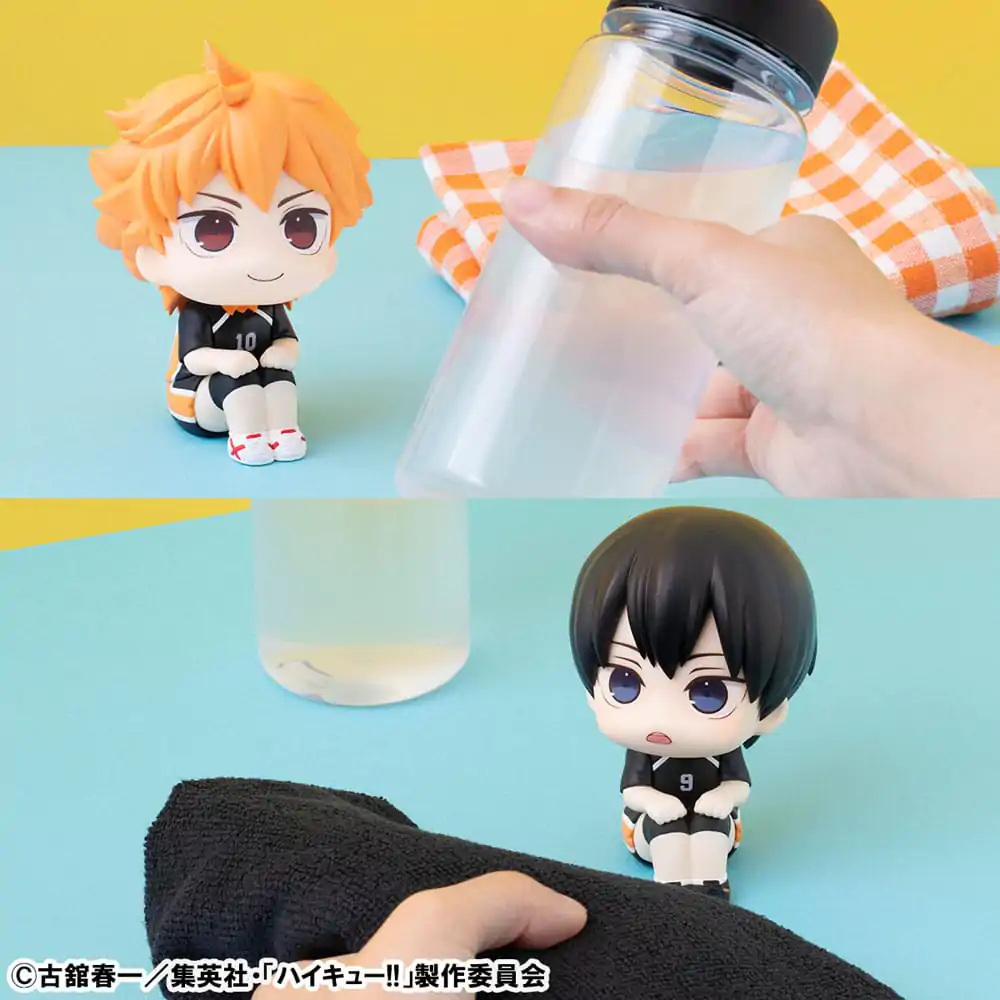 Haikyu!! Look Up PVC Statue Hinata Uniform Ver. &amp; Tobio Kageyama Uniform Ver. 11 cm (with gift) product photo