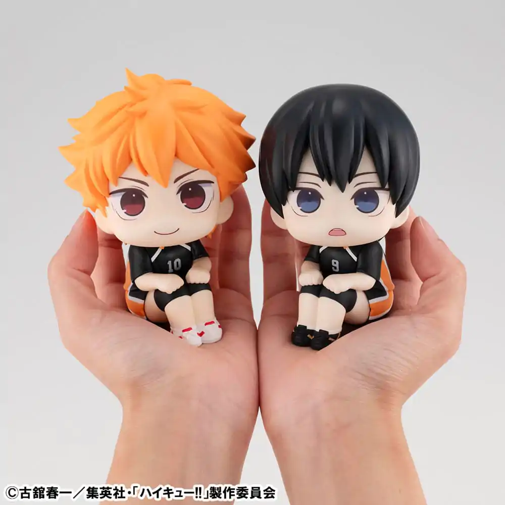Haikyu!! Look Up PVC Statue Hinata Uniform Ver. &amp; Tobio Kageyama Uniform Ver. 11 cm (with gift) product photo