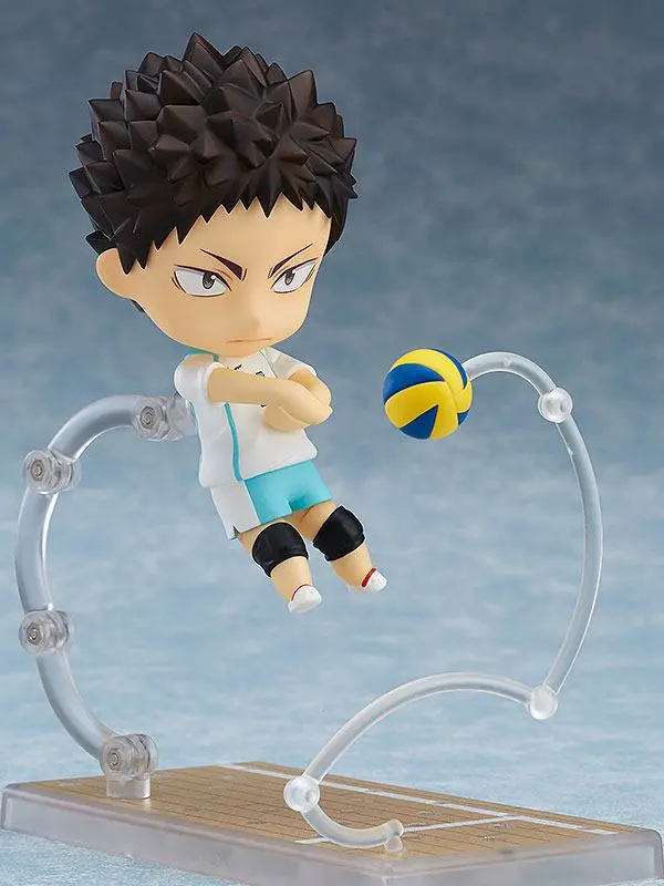 Haikyu!! Nendoroid Action Figure Hajime Iwaizumi (re-run) 10 cm product photo