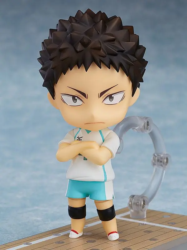 Haikyu!! Nendoroid Action Figure Hajime Iwaizumi (re-run) 10 cm product photo