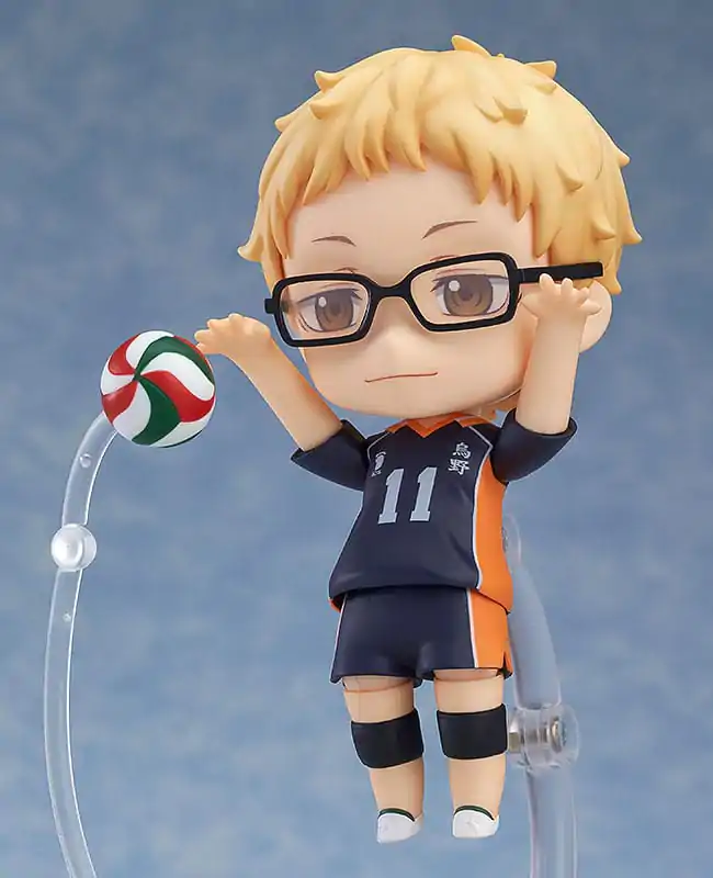 Haikyu!! Nendoroid Action Figure Kei Tsukishima (re-run) 10 cm termékfotó