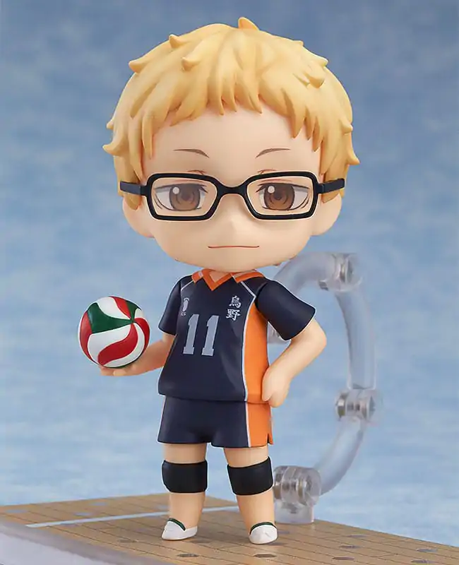 Haikyu!! Nendoroid Action Figure Kei Tsukishima (re-run) 10 cm termékfotó