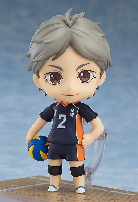 Haikyu!! Nendoroid Action Figure Koshi Sugawara (re-run) 10 cm termékfotó