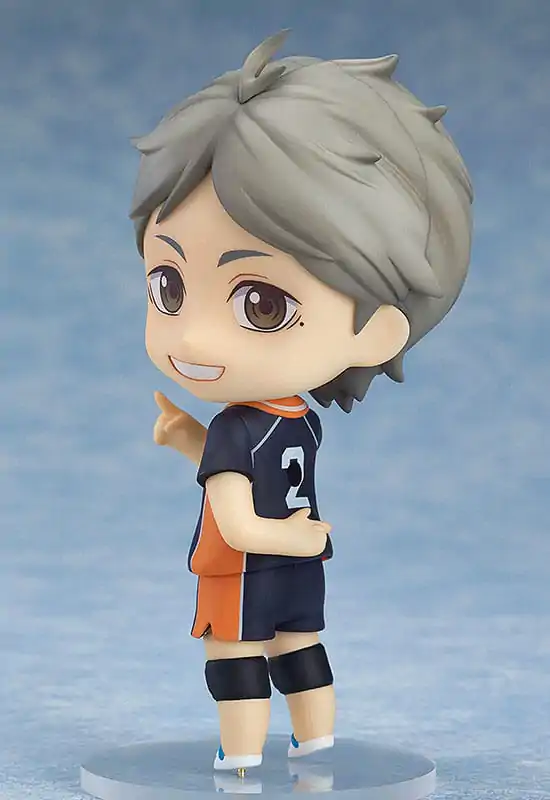 Haikyu!! Nendoroid Action Figure Koshi Sugawara (re-run) 10 cm termékfotó