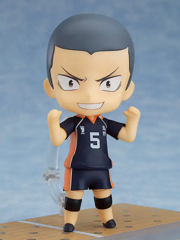 Haikyu!! Nendoroid Action Figure Ryunosuke Tanaka (re-run) 10 cm termékfotó