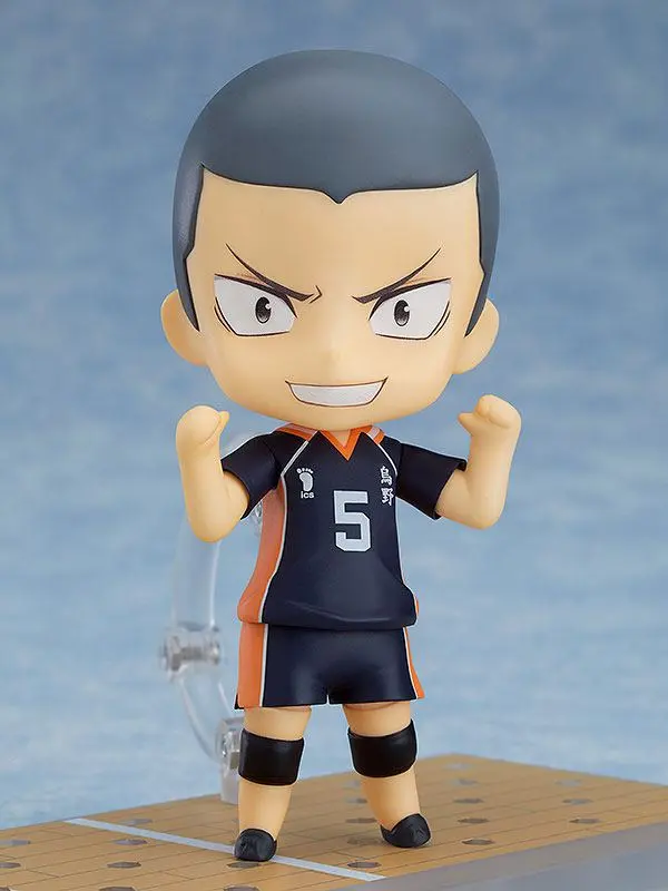 Haikyu!! Nendoroid Action Figure Ryunosuke Tanaka (re-run) 10 cm product photo