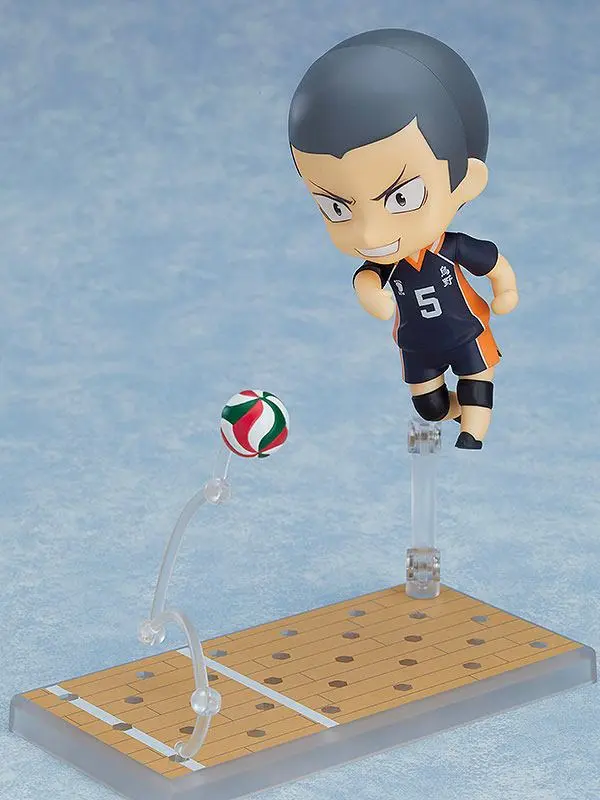 Haikyu!! Nendoroid Action Figure Ryunosuke Tanaka (re-run) 10 cm product photo