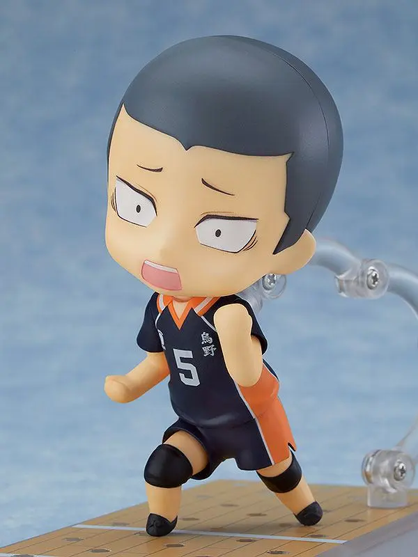 Haikyu!! Nendoroid Action Figure Ryunosuke Tanaka (re-run) 10 cm product photo