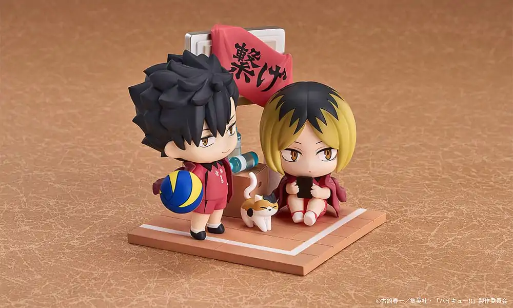 Haikyu!! Qset Mini-Figure 2-Pack Tetsuro Kuroo & Kenma Kozume 9 cm termékfotó