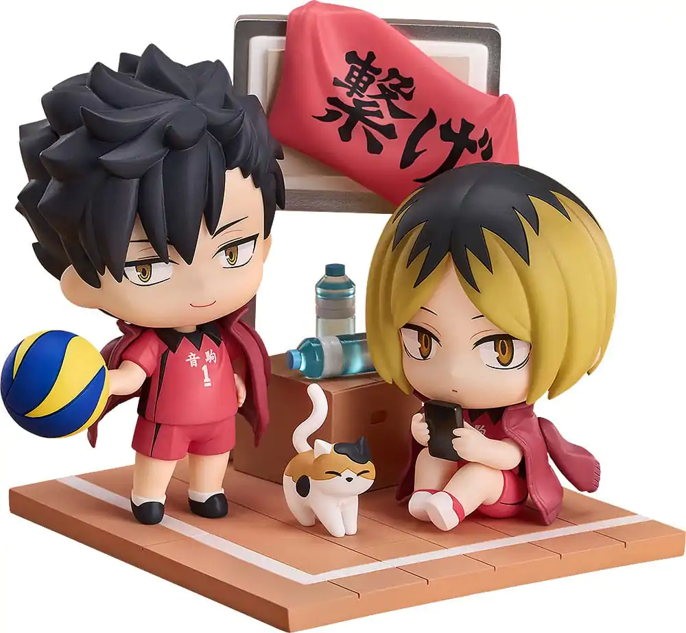 Haikyu!! Qset Mini-Figure 2-Pack Tetsuro Kuroo & Kenma Kozume 9 cm termékfotó