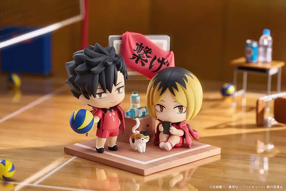 Haikyu!! Qset Mini-Figure 2-Pack Tetsuro Kuroo & Kenma Kozume 9 cm termékfotó