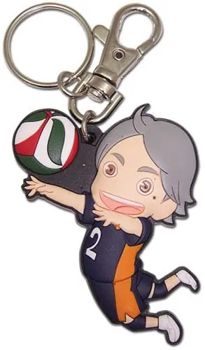 Haikyu!! PVC Keychain Sugawara product photo
