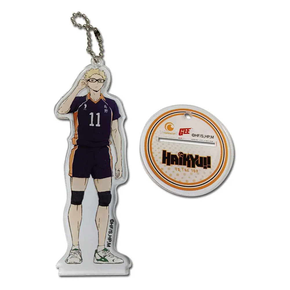 Haikyu!! Acrylic Keychain Tsukishima Season 4 product photo