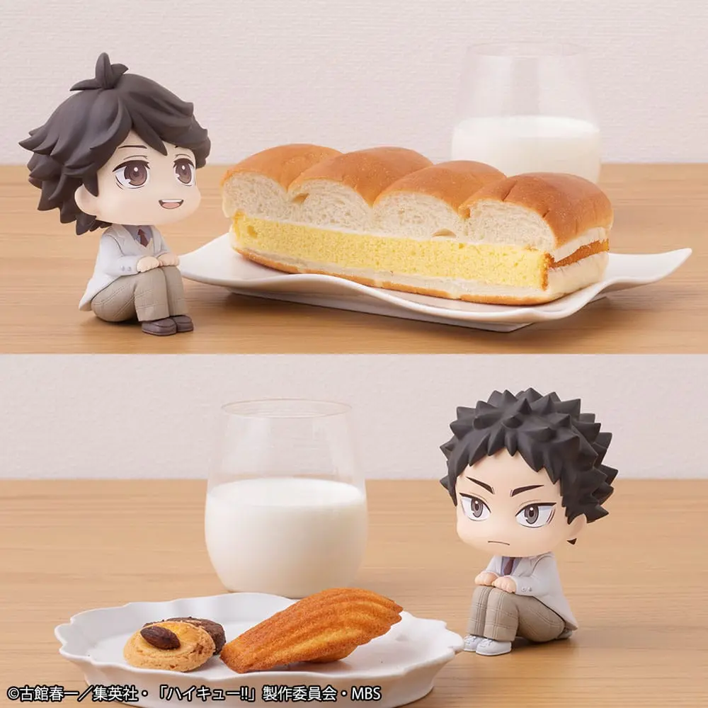 Haikyuu!! Look Up PVC Statues Toru Oikawa & Hajime Iwaizumi Set 11 cm product photo