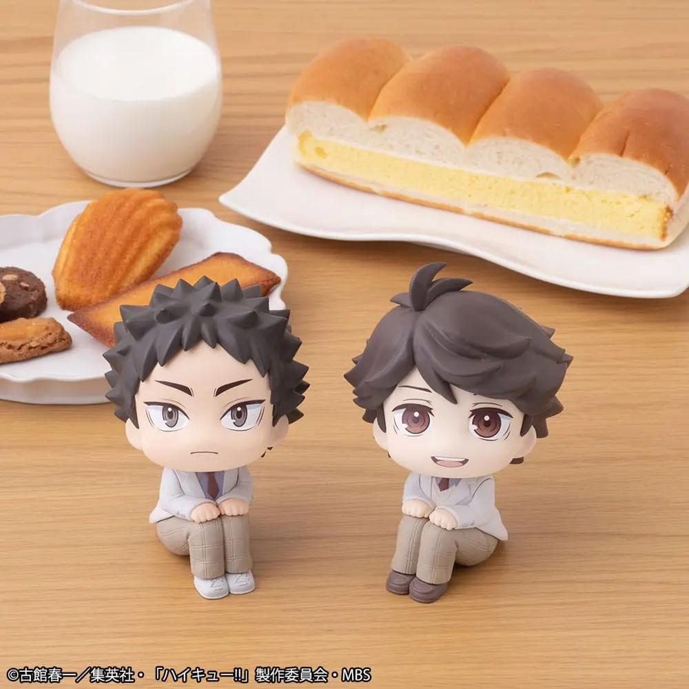 Haikyuu!! Look Up PVC Statues Toru Oikawa & Hajime Iwaizumi Set 11 cm product photo
