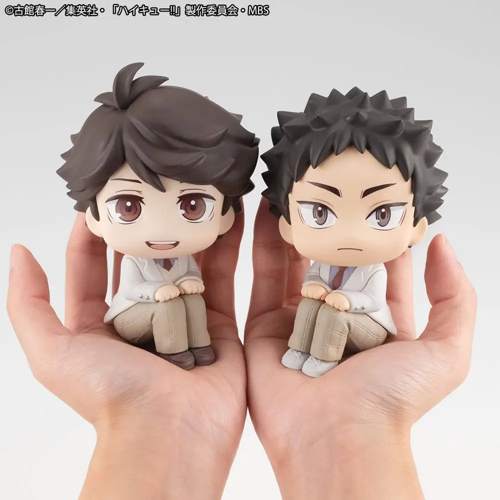 Haikyuu!! Look Up PVC Statues Toru Oikawa & Hajime Iwaizumi Set 11 cm product photo