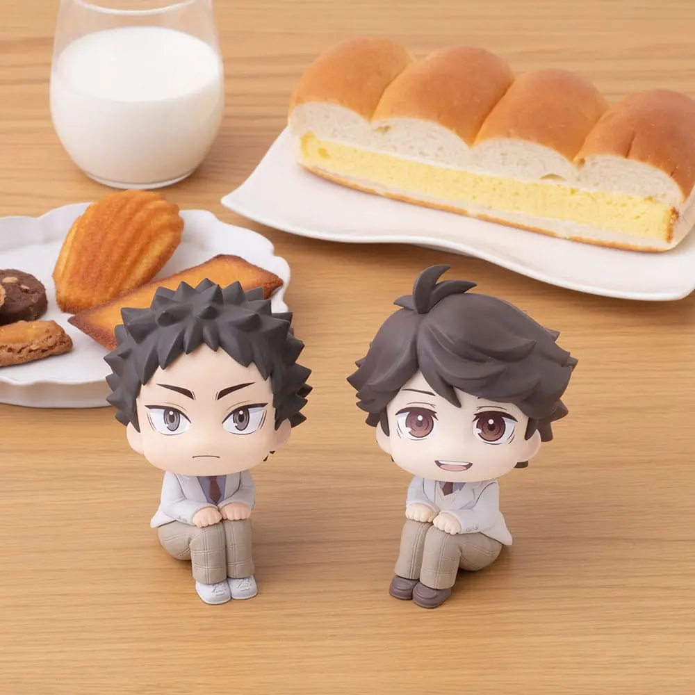 Haikyuu!! Look Up PVC Statues Toru Oikawa & Hajime Iwaizumi Set 11 cm product photo