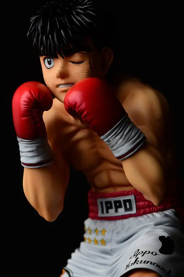 Hajime no Ippo PVC Statue 1/6 Ippo Makunouchi -fighting pose- ver.damage(re-run) 26 cm product photo