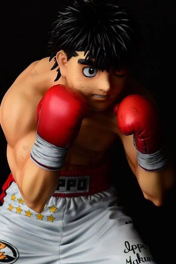 Hajime no Ippo PVC Statue 1/6 Ippo Makunouchi -fighting pose- ver.damage(re-run) 26 cm product photo