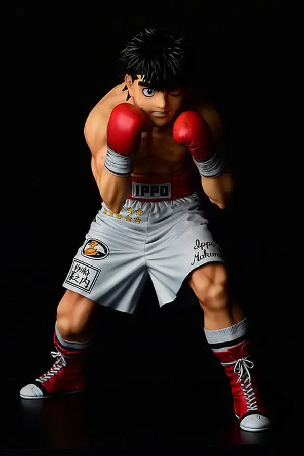 Hajime no Ippo PVC Statue 1/6 Ippo Makunouchi -fighting pose- ver.damage(re-run) 26 cm product photo