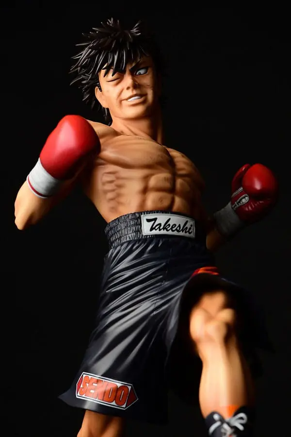 Hajime no Ippo PVC Statue 1/6 Takeshi Sendou Finish Blow Ver. Damage 29 cm product photo