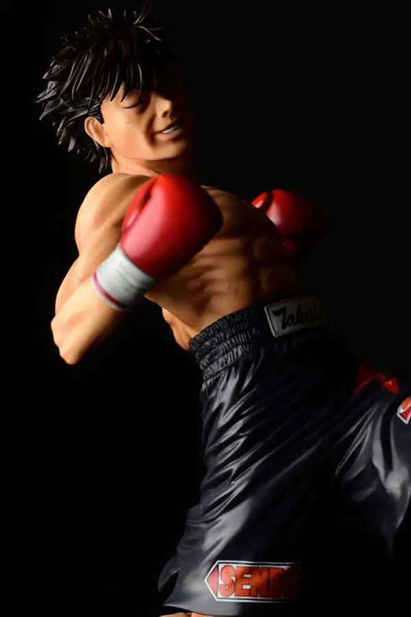 Hajime no Ippo PVC Statue 1/6 Takeshi Sendou Finish Blow Ver. Damage 29 cm product photo