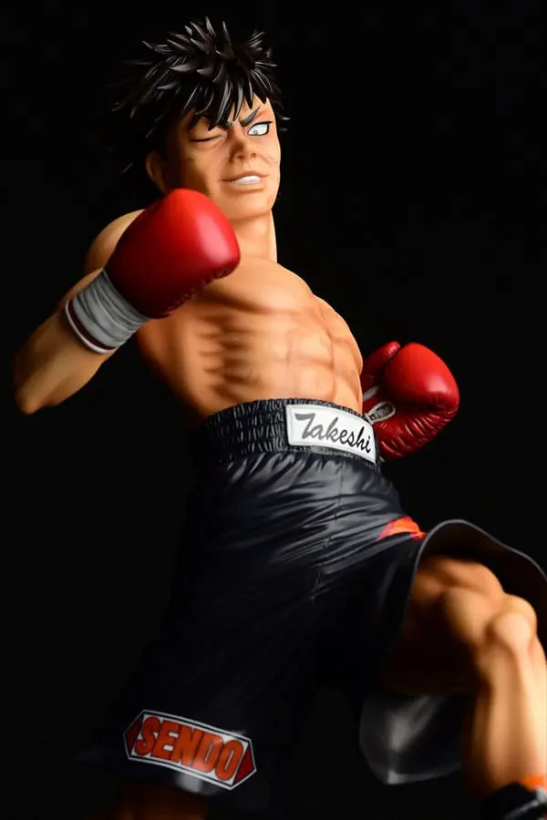 Hajime no Ippo PVC Statue 1/6 Takeshi Sendou Finish Blow Ver. Damage 29 cm product photo