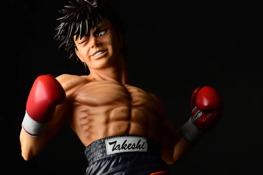 Hajime no Ippo PVC Statue 1/6 Takeshi Sendou Finish Blow Ver. Damage 29 cm product photo