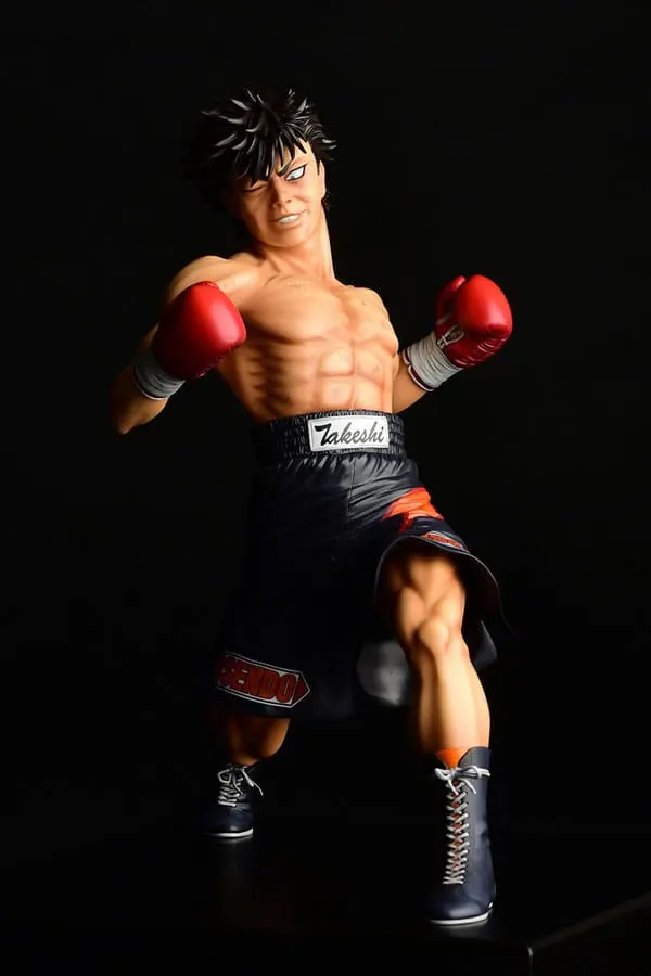 Hajime no Ippo PVC Statue 1/6 Takeshi Sendou Finish Blow Ver. Damage 29 cm product photo